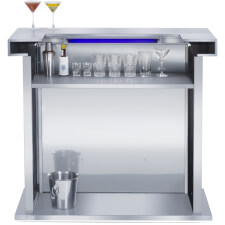 Quenchito home bar rear view