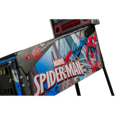 Stern Spider-Man Vault Edition Pinball cabinet side view