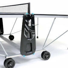 The side panels with ball storage.