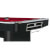 The corner of the Dynamic Competition Slate Bed pool table