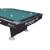 The side of the Dynamic II Slate Bed Pool Table