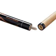The Powerglide Burner 57-Inch Two-Piece American Pool Cue