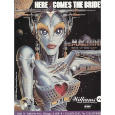 Bride of Pin-Bot flyer (front)