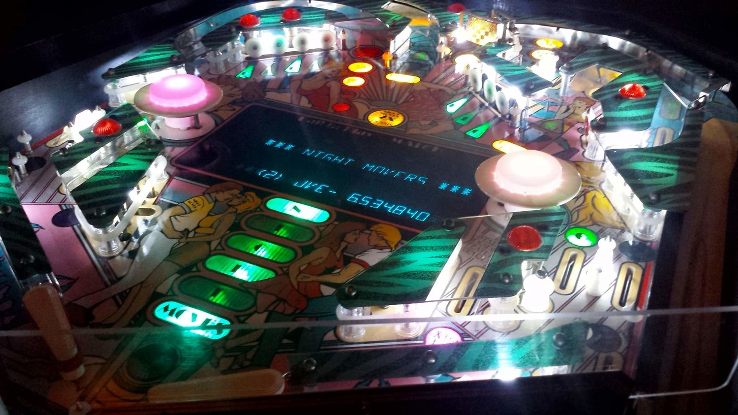 Night Moves Cocktail Pinball Machine For Sale Liberty Games
