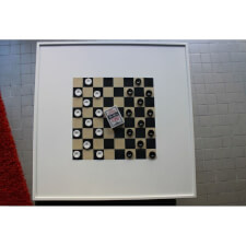 The playing surface on the Classic card and game table