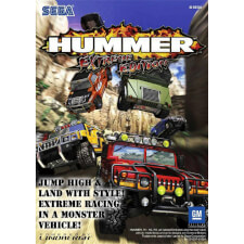 Flyer for the Sega Hummer arcade machine
