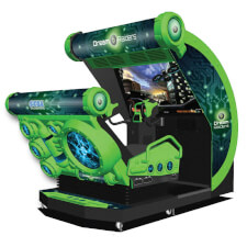 The Sega Dream Raiders arcade machine