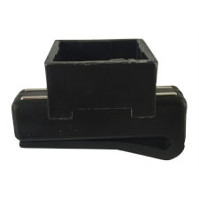 Magnetic cue chalk holder