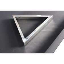 The mirror-polished triangle supplied with the Picasso Luxury pool table