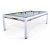 The G4 Phoenix glass pool table in white