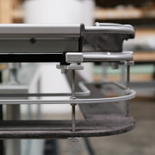 The G7 Mode Glass Pool Table.