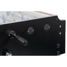 The telescopic rods on the Garlando Class football table