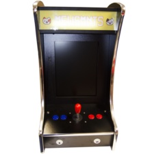 The Mewsments Rcade viewed from the front