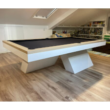 The Houdini slate bed pool table.
