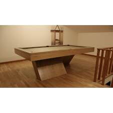 The Houdini slate bed pool table