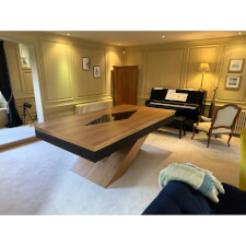 Olympus in 7ft British spec, Matt Oak and Matte Black finish.