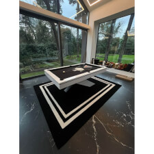 The Olympus in White with custom cloth.