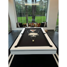 The Olympus in White with custom cloth.