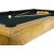 The corner and grain on the Precision solid oak pool table