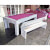 A Phoenix in white with optional storage bench.