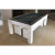 The Phoenix pool table with optional glass tops