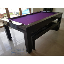 The Phoenix in black with purple cloth