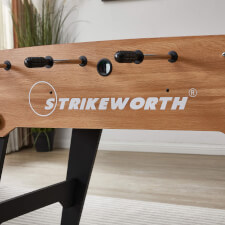 Strikeworth Free Kick Folding Football Table in Wood.