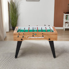 Strikeworth Free Kick Folding Football Table in Wood.