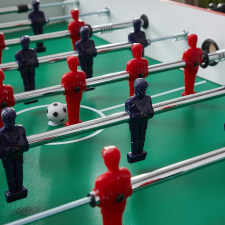 Strikeworth Free Kick Folding Football Table in Wood.