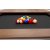 Balls racked on the Cube pool table