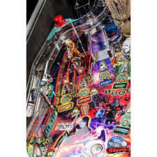 Part of the playfield on the Stern Guardians of the Galaxy Pro pinball