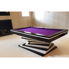 The Harmani with purple cloth