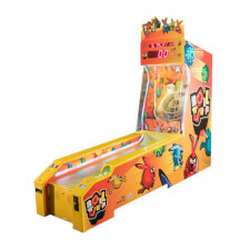 The Roll and Jump skee ball