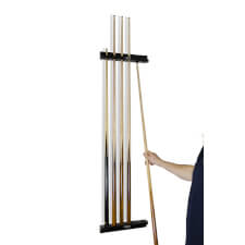 The Tekscore cue rack.