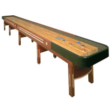 In Cordovan with natural inlays in Maple.