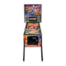 The Stern Iron Maiden pinball front view