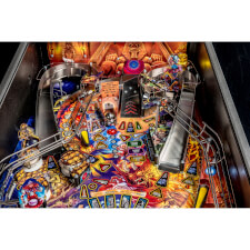 Playfield detail of the Stern Iron Maiden Pro Pinball