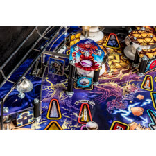 Playfield detail of the Stern Iron Maiden Pro Pinball