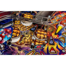 Part of the Iron Maiden LE playfield