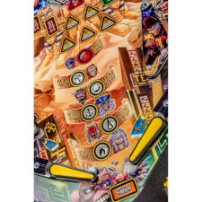 Part of the Iron Maiden LE playfield