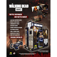 The flyer for the Walking Dead arcade machine