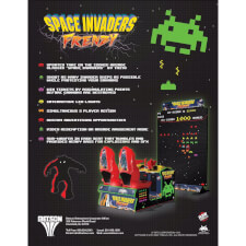 The Space Invaders Frenzy flyer