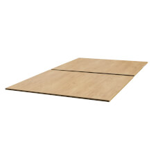 The table top in Oak