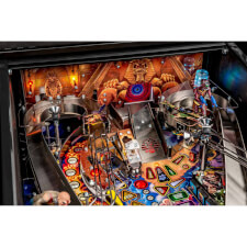 Playfield detail of the Stern Iron Maiden Premium Pinball