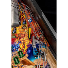 Playfield detail of the Stern Iron Maiden Premium Pinball