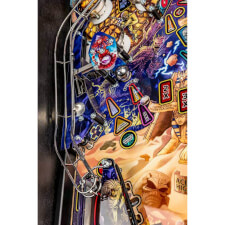 Playfield detail of the Stern Iron Maiden Premium Pinball