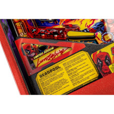 The Deadpool LE pinball inlay card