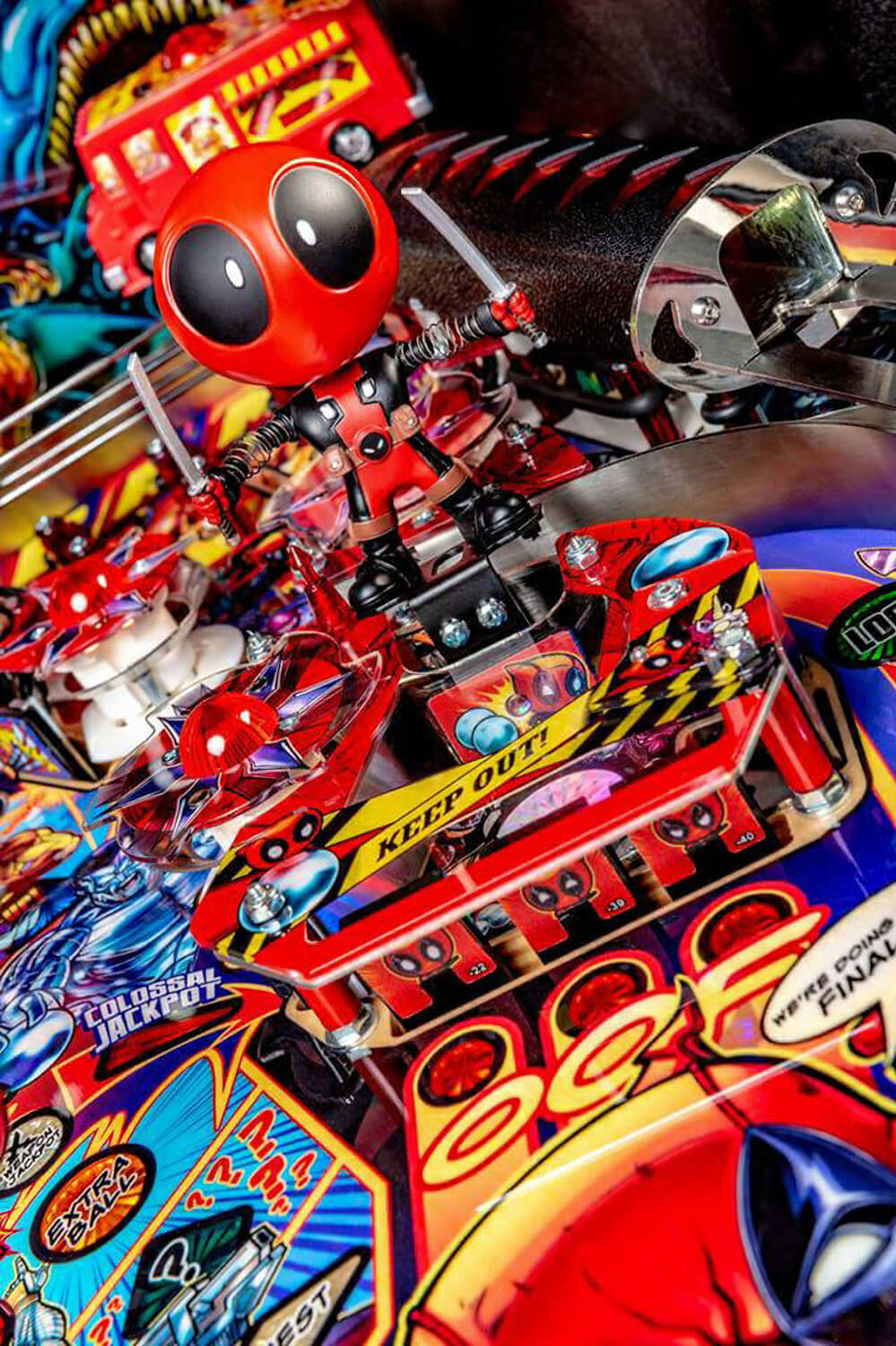Stern Deadpool Premium Pinball Machine Liberty Games