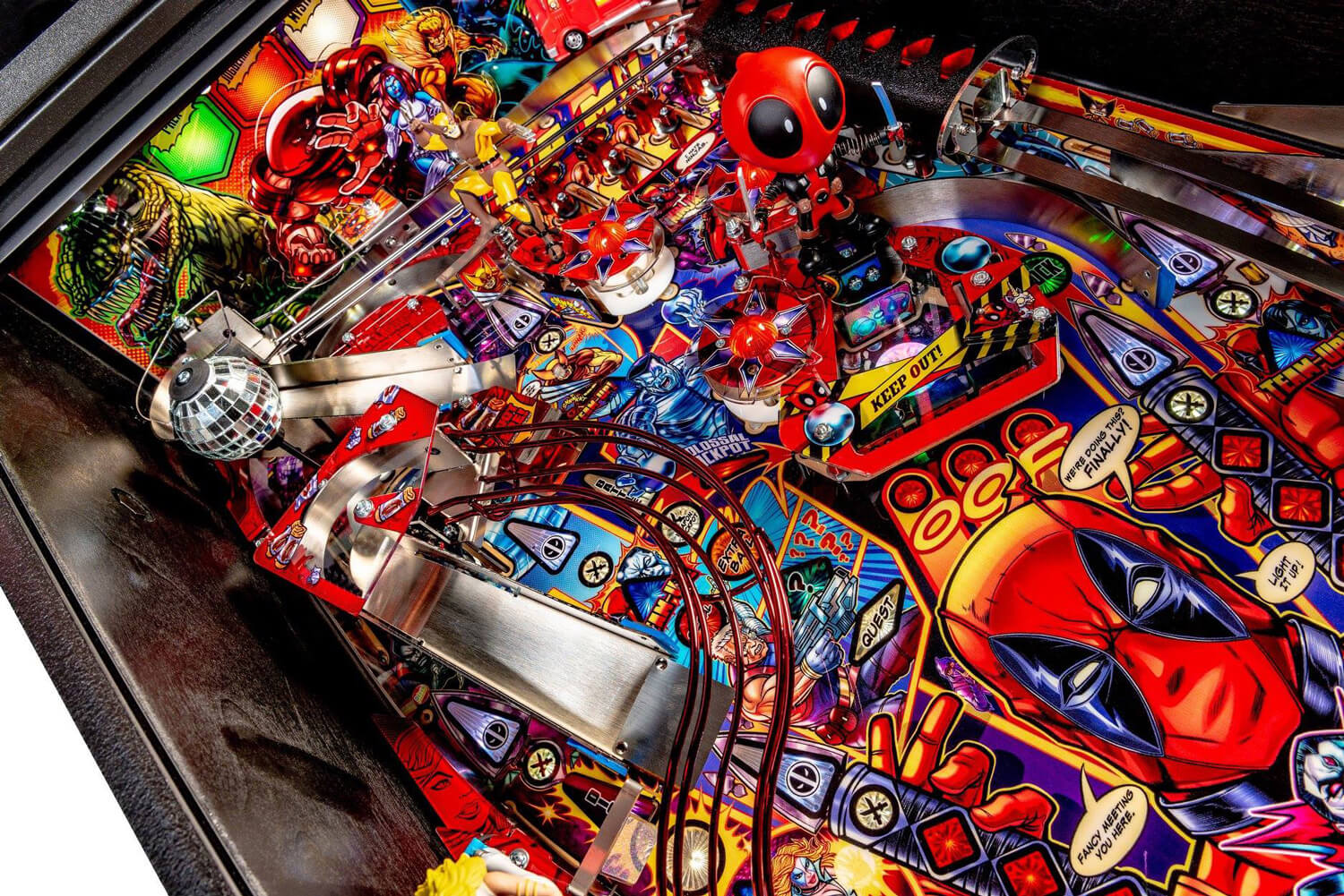 Stern Deadpool Premium Pinball Machine Liberty Games