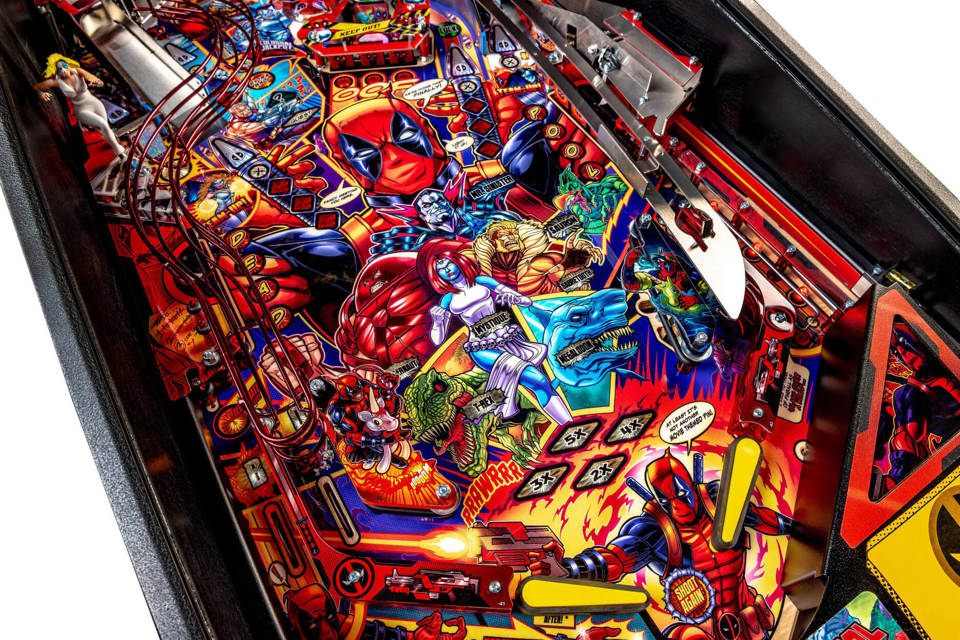 Stern Deadpool Premium Pinball Machine Liberty Games